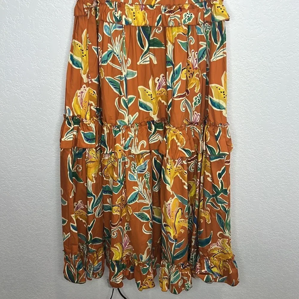 NWT La Double J Scarlett Dress Lily in Popeline Cotton Small - Picture 5 of 16